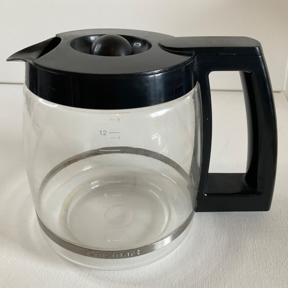 Cuisinart Replacement Glass Coffee Carafe/lid 12 cup size - Picture 2 of 5